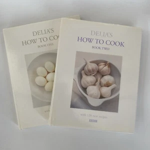 Delia's How to Cook Books 1 and 2 Delia Smith Cookery 2 x Hardback Books - Picture 1 of 22