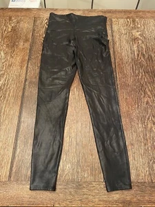 SPANX by Sara Blakely women's XL black stretch legging pants - Picture 1 of 3