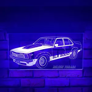 Holden Torana SLR 5000 Rgb LED Acrylic Sign | Led Bar Sign | RGB Led Sign - Picture 1 of 10