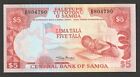 Samoa 5 Tala 1985  P26  Unc  Prefix B03 Banknote