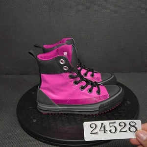Converse Chuck Taylor Asphalt Hi Top Shoes Toddler Sz 11 Pink Hiking Sneakers - Picture 1 of 8