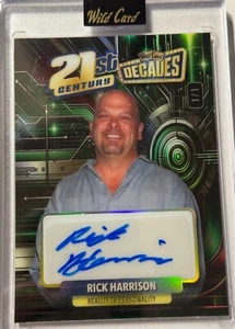 🔥 Rick Harrison Autographed 21st Century Decades Card 1/1 – 'Pawn Stars' Legend - Picture 1 of 2