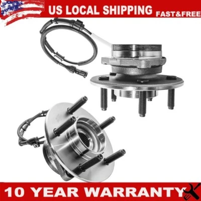 Cojinetes de cubo de rueda delantera para Ford F-150 F150 2000 2001 2002 2003 2004 4,6 L 5,4 L Foto 1 de 4