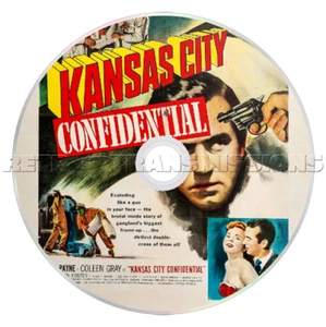 Kansas City Confidential (1952) Crime, Drama, Film-Noir Movie on DVD - Picture 1 of 2