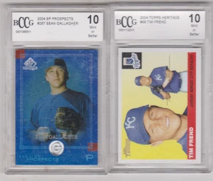 Lot of 2 - 2004 - ROOKIE CARDS - Sean Gallagher & Tim Frend - GEM MINT 10 !!! - Bild 1 von 5