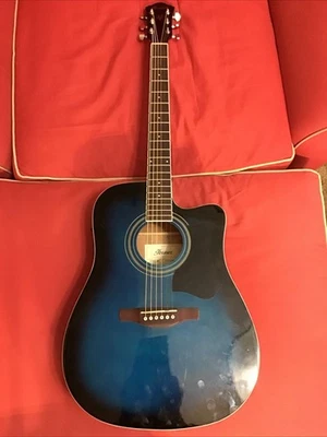 ibanez V70CE-TBS acoustic electric guitar used - Image 1 of 4