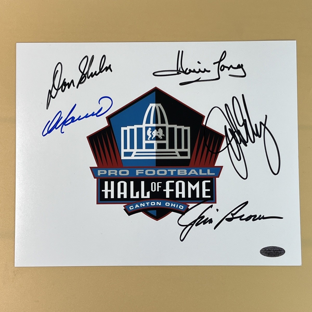 DAN MARINO 限定2000 サイン入りフォトパネル Dan Marino Signed Football Limited Edition /2000 Mounted