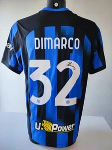 maglia DIMARCO Inter maglia Player Version preparata Serie A 2023/2024 signed - Foto 1 di 21
