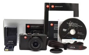 [Near MINT in Box] Leica D-LUX 4 Digital Compact Camera Black 10.1MP From JAPAN - Picture 1 of 12