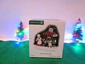 Dept 56 North Pole Series Mrs Claus'cookies & Milk - Picture 1 of 16