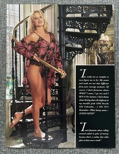 SUNNY tammy lynn sytch double-sided Wrestling Magazine page Pinup - Picture 1 of 3