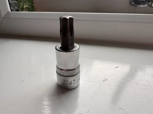 Mac Tools 3/8 Drive T-47 Torx Bit Socket USA Good Condition T47 - Picture 1 of 1