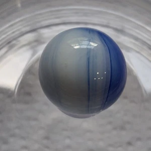 ?Vintage Master Marble Blue Sunburst Marble - Imagen 1 de 20