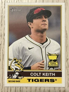 Copa de novato Topps Heritage Colt Keith 2025 #255 cantidad disponible - Imagen 1 de 1