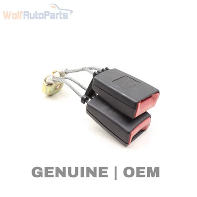 AUDI A8 QUATTRO 1997-2002 - CINTURÓN DE SEGURIDAD TRASERO IZQUIERDO doble hebilla/receptor Foto 1 de 4