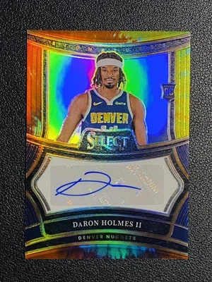 2024-25 Panini Select DaRon Holmes Rookie Tie-Dye Auto /25 RC - Image 1 of 2