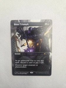 Bitter Triumph MTG Store Championship Promo Secret Lair Magic The Gathering NM - Bild 1 von 1