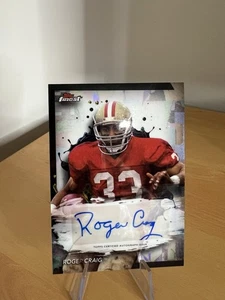 Roger Craig 2024 Topps Finest Football Finest Auto #FA-RCR - Bild 1 von 7