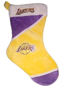 Calza natalizia NBA Los Angeles Lakers Holiday - grande logo - Foto 1 di 2