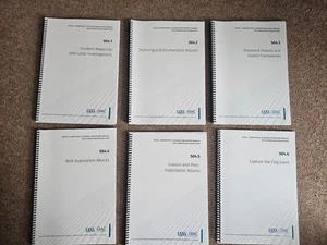 SANS 2024 sec504 Hacker Tools, Techniques, and Incident Handling Books - Picture 1 of 3