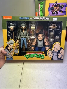 NECA Teenage Mutant Ninja Turtles Cartoon Tall Thug and Short Gangster Action... - Picture 1 of 6