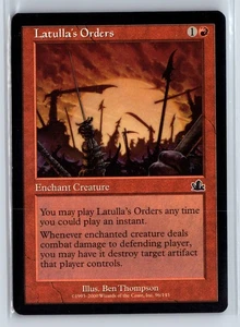 (2x) LATULLA'S ORDERS – MTG Magic the Gathering Card – Prophecy – Common - Picture 1 of 6