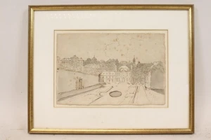 Der Stadtpalais Tuschezeichnung Wilhelm VON KOBELL (1766-1855) (BK6784) - Bild 1 von 8