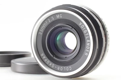 [N ESTADO PERFEITO] Voigtlander Color Skopar 35mm F/2.5 MC P tipo Leica L39 LTM do Japão - Imagem 1 de 4