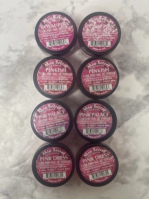 Mia Secret Nail Art Acrílico Profesional Polvo I Love Rosa Set Lote de 8 Foto 1 de 3