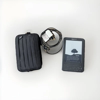 Amazon Kindle Keyboard (3rd Generation) 4GB, Wi-Fi, 6in - Graphite (D00901) - Image 1 of 3