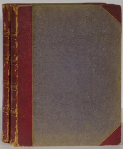 Works of William Hogarth by John Trusler 2-volume set 150 steel plates 1860s - Imagen 1 de 4