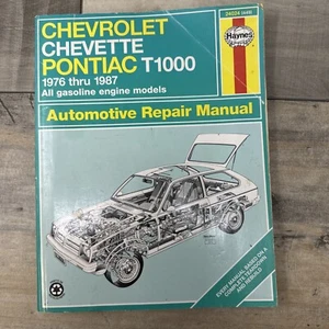 1976 - 1987 Chevrolet Chevette Pontiac T1000 Haynes Auto Reparaturanleitung - Bild 1 von 2