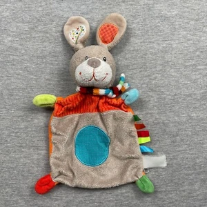 Doudou et Compagnie Bunny Puppy Taggies Plush Lovey Baby Toy Security Blankie - Picture 1 of 8