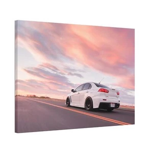 Mitsubishi Evo 10 High Resolution Museum Quality Horizontal Canvas Print #005 - Bild 1 von 10