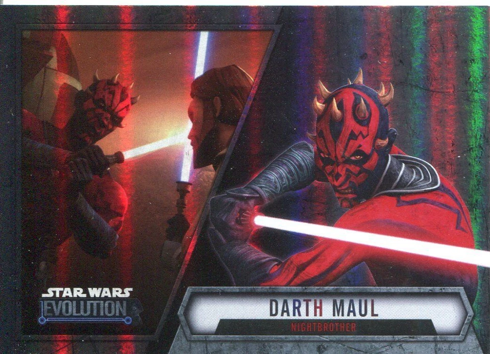 Star Wars Evolution 2016 Base Card #95 Darth Maul - Nightbrother - Image 1 of 1