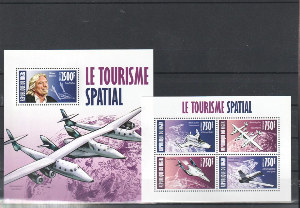 NIGER BRANSON SPACE MNH - 12012 Foto 1 de 1