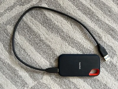 SanDisk Extreme V2 2TB USB-C Portable External SSD (SDSSDE61-2T00) - Image 1 of 2