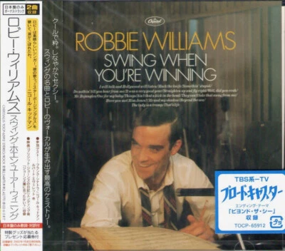 ROBBIE WILLIAMS - Swing When You're Winning (Japan CD, 2001) NEW ~ Bonus tracks - Image 1 of 2