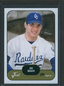 2002 JOE MAUER MINOR BASEBALL ROOKIE RC - Picture 1 of 1