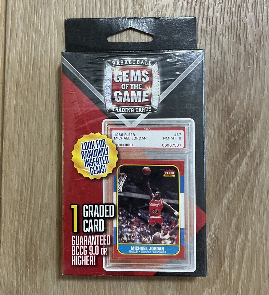 Basketball Gems of the Game 1 Graded Card Sealed 2023 MJ Holdings Hanger Box - Image 1 of 2