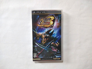 Sony PSP used game Monster Hunter Portable 3rd Capcom from japan NTSC-J