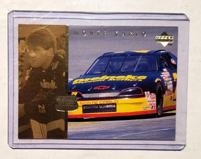 1996 Upper Deck Racing Precision Performers Steve Grissom (#107) Trading Card - Image 1 of 2