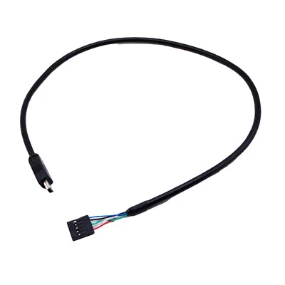 Mini USB Male to 5 Pin Motherboard Female Header Adapter Dupont Extended Cable - Image 1 of 4