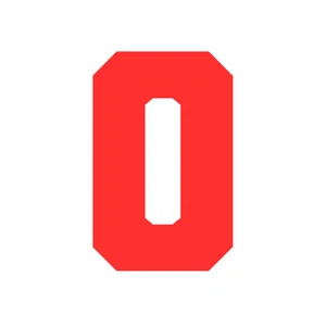 Matte Varsity Letter O Vinyl Sticker Decal Waterproof l High quality TUMBLER - Picture 1 of 14