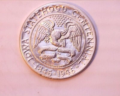 1946 Iowa  Commemorative Half Dollar Choice  BU *Take a LooK* - Image 1 of 2