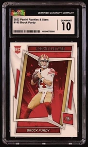 Brock Purdy 2022 Rookies And Stars #145 RC (CGC 10) - Picture 1 of 2