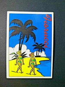 Beach Girls FIORUCCI STICKERS PANINI SWIM 188 , orig print, 1984 - Bild 1 von 2