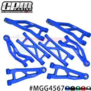 GPM Alu 7075 Front & Rear Suspension Arms Set For ARRMA 1/18 Granite Grom Typhon - Picture 1 of 17