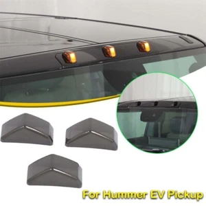 Cubierta protectora de luz superior negra ahumada para camioneta Hummer EV 2024-25 - Imagen 1 de 11