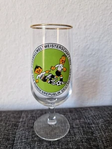 Bierglas 1974 WM Deutschland Tip und Tap Biertulpe Vintage Grün Weltmeister - Bild 1 von 3